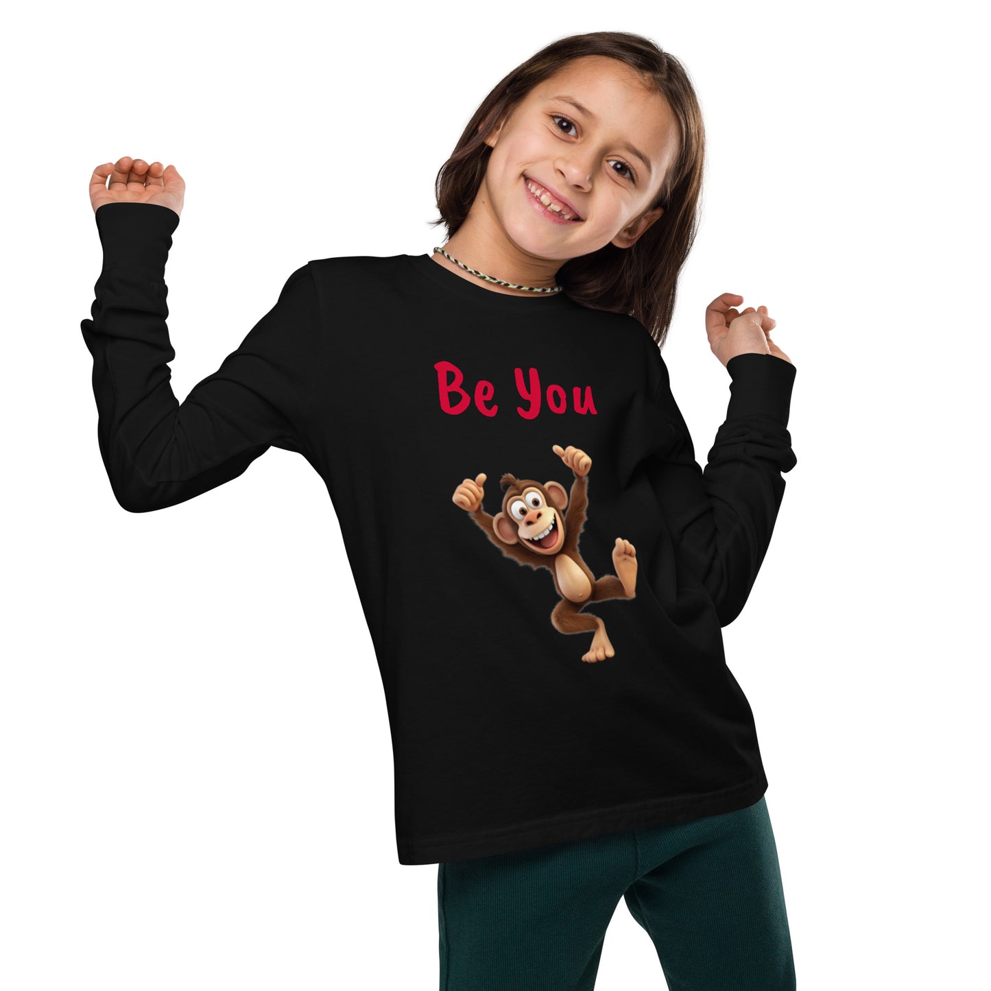 BE YOU Youth long sleeve tee