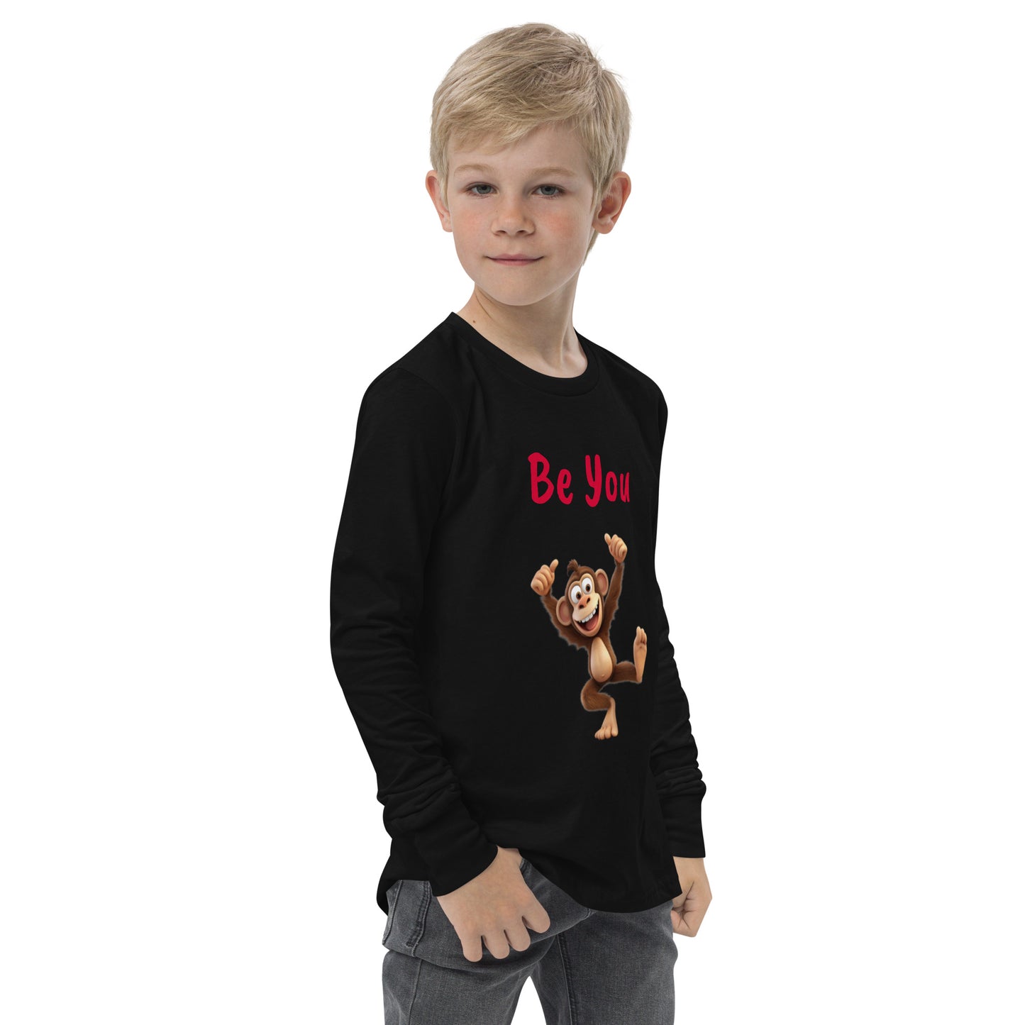 BE YOU Youth long sleeve tee