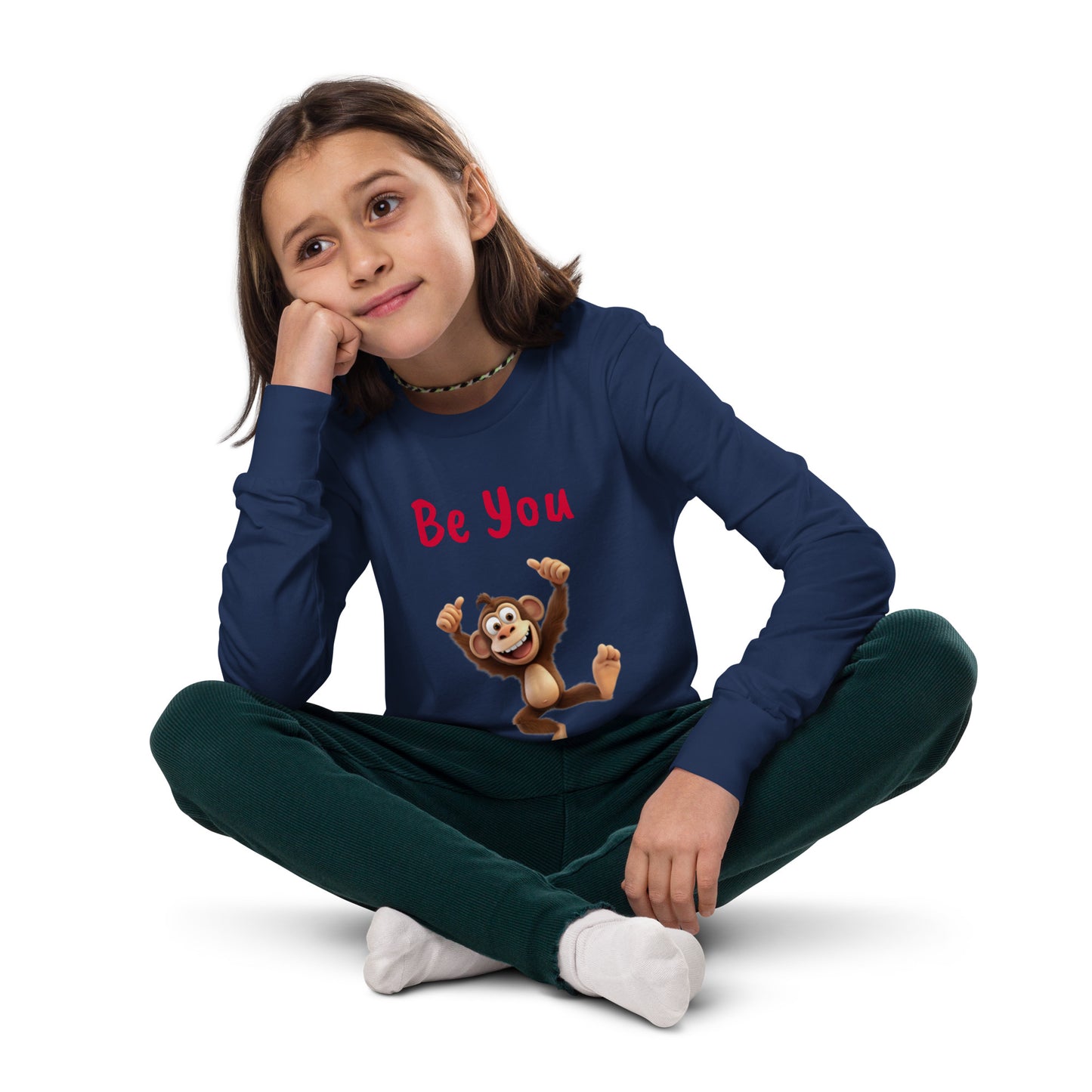 BE YOU Youth long sleeve tee