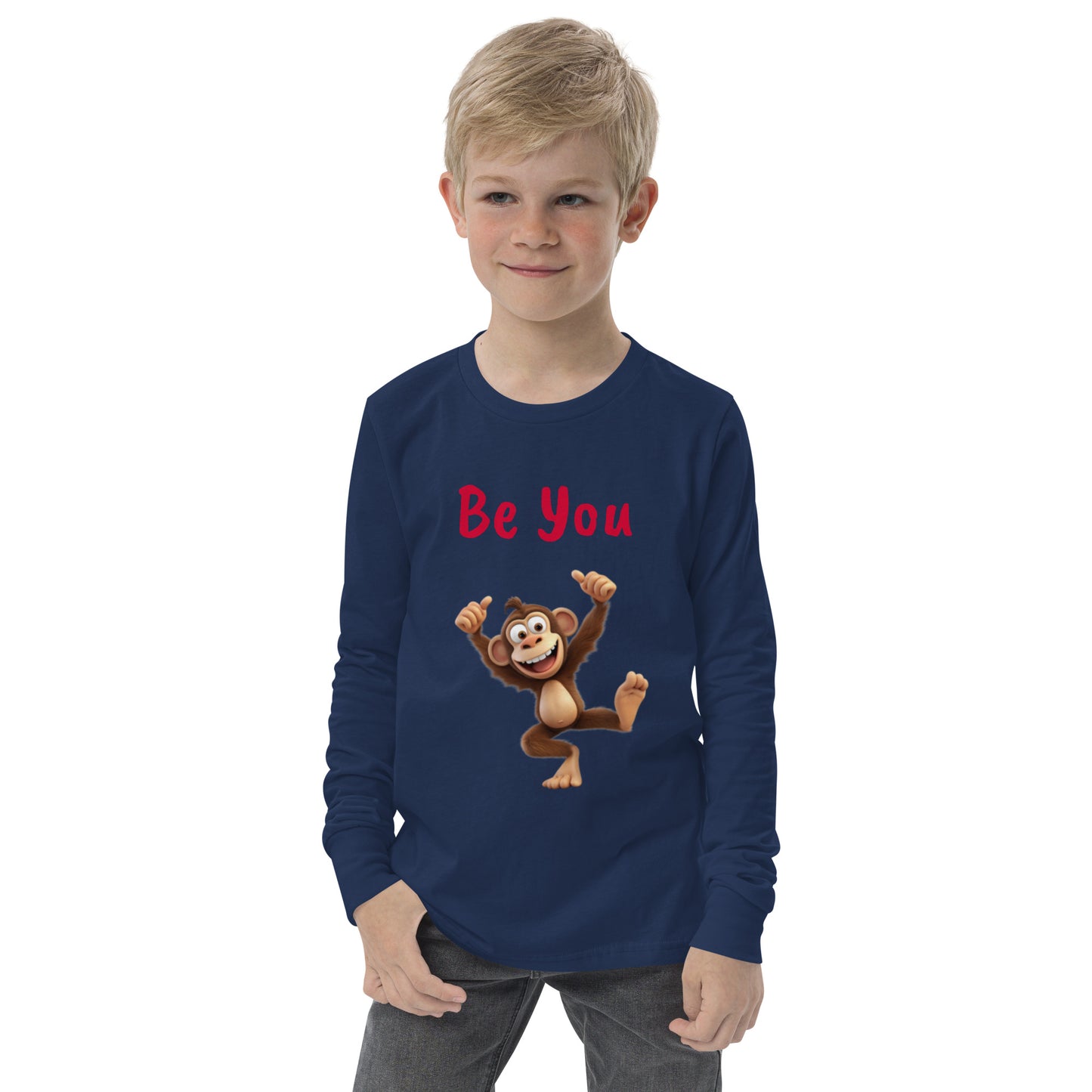 BE YOU Youth long sleeve tee