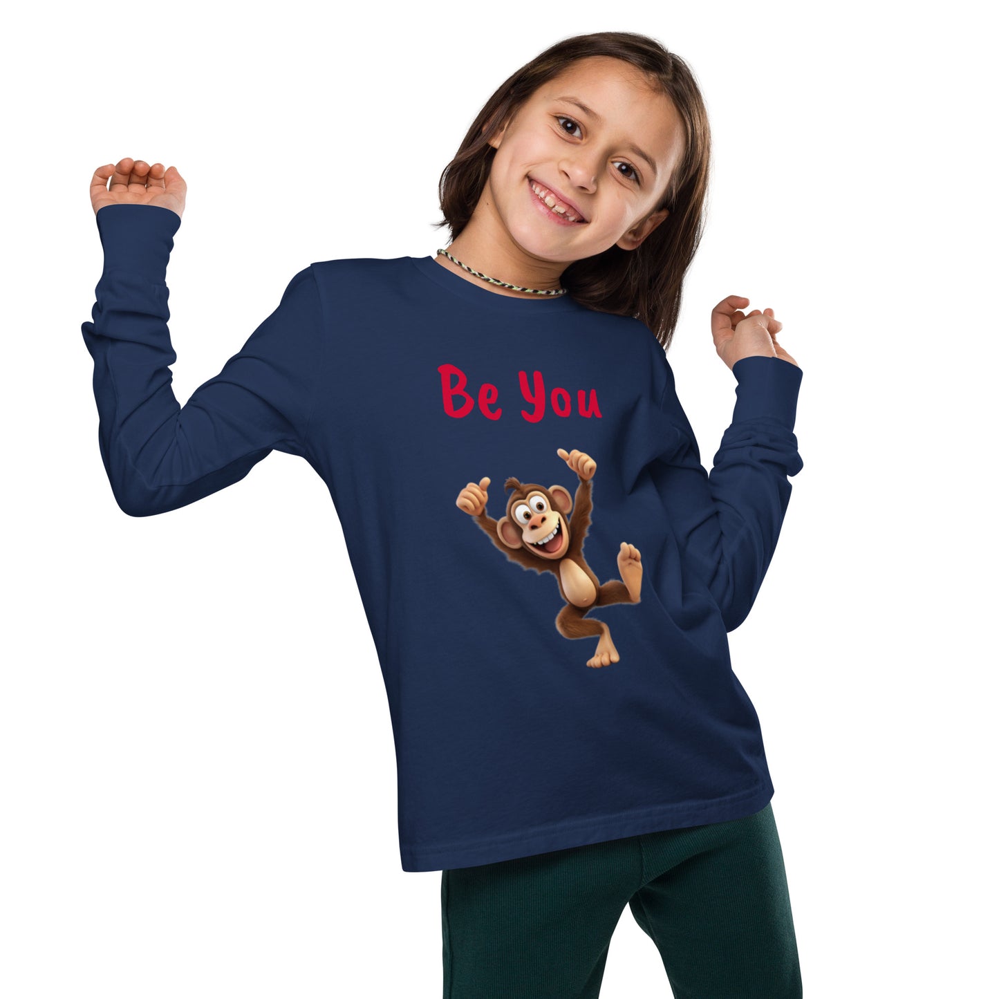 BE YOU Youth long sleeve tee