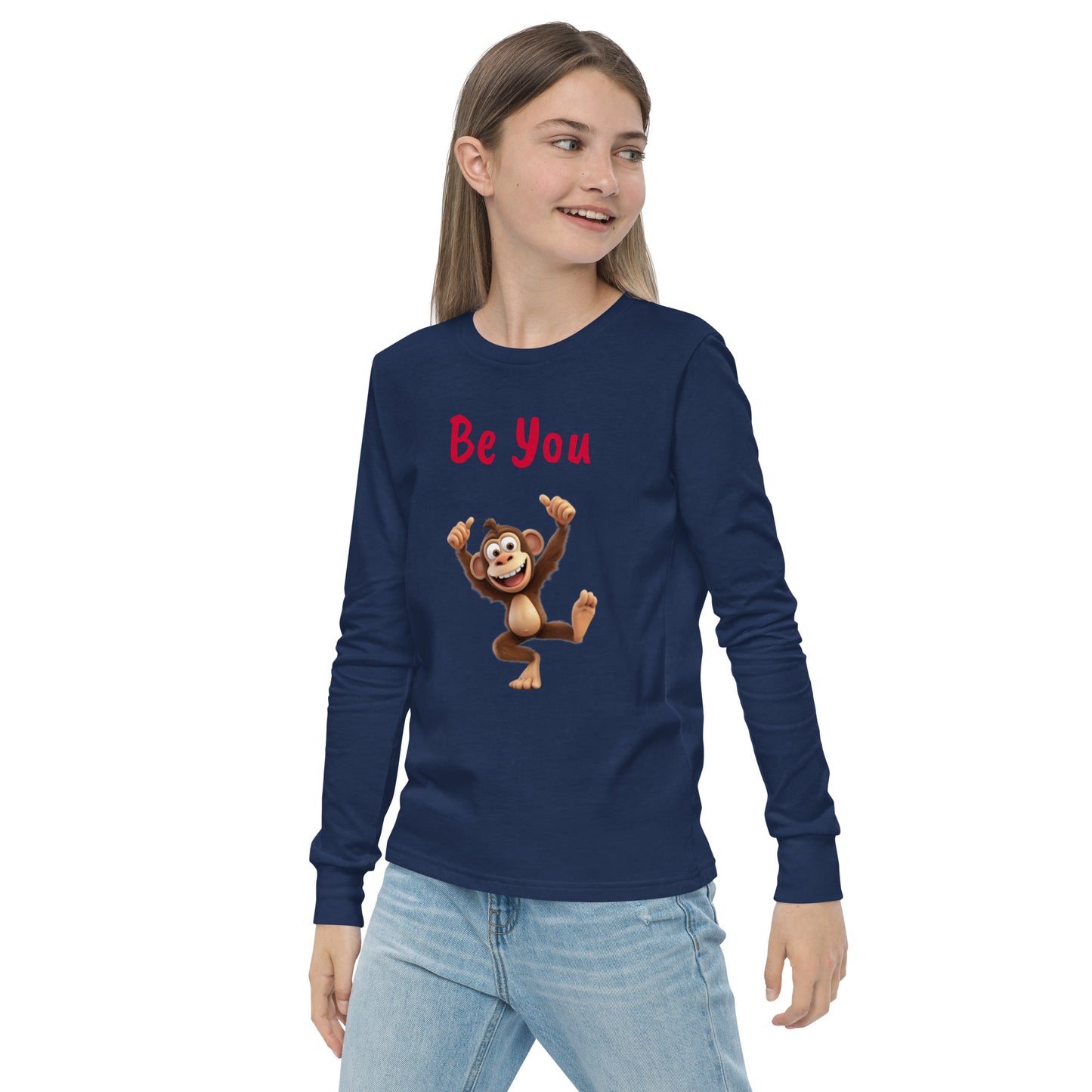 BE YOU Youth long sleeve tee