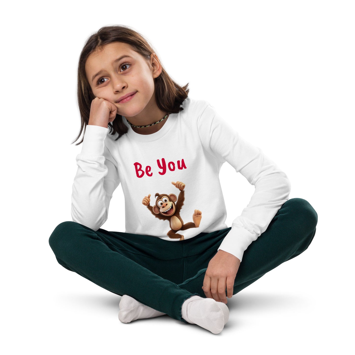 BE YOU Youth long sleeve tee