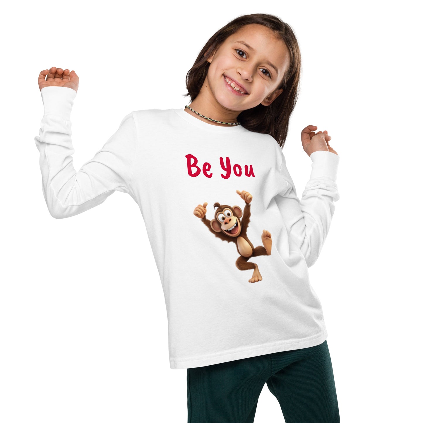 BE YOU Youth long sleeve tee