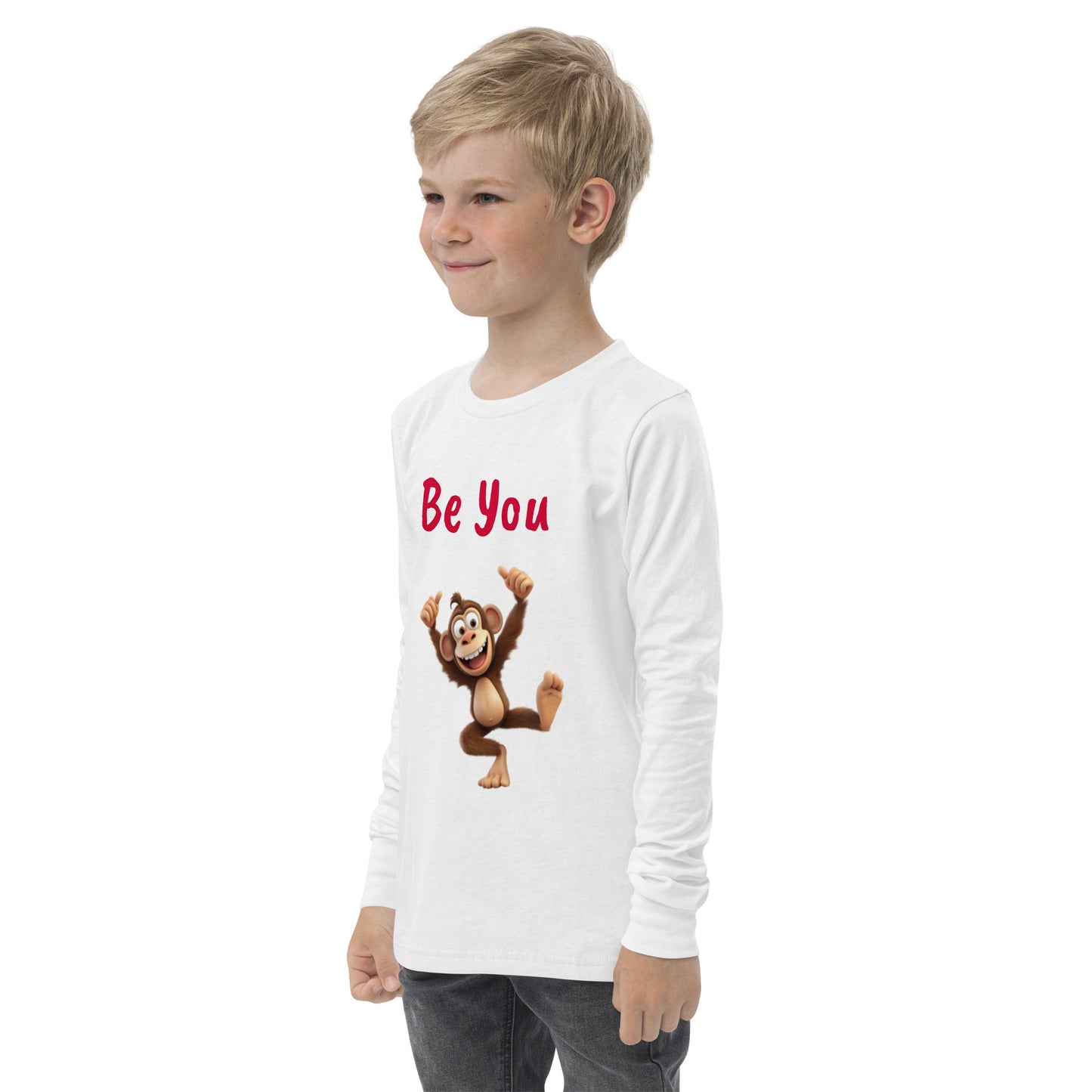 BE YOU Youth long sleeve tee