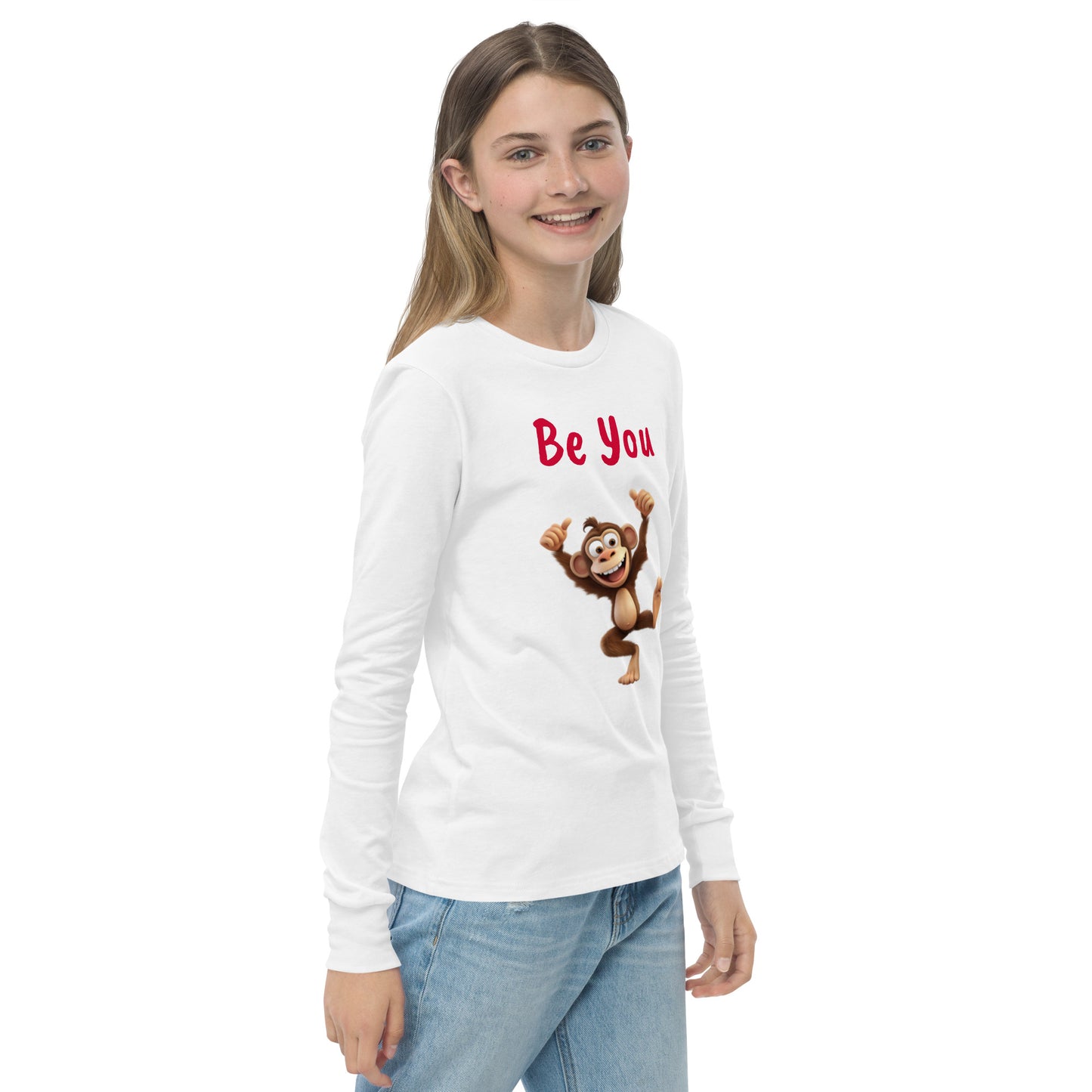 BE YOU Youth long sleeve tee